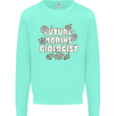 Future Marine Biologist Mens Sweatshirt Jumper Peppermint