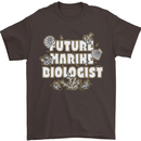 Future Marine Biologist Mens T-Shirt 100% Cotton Dark Chocolate