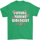 Future Marine Biologist Mens T-Shirt 100% Cotton Irish Green