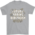 Future Marine Biologist Mens T-Shirt 100% Cotton Sports Grey