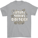 Future Marine Biologist Mens T-Shirt 100% Cotton Sports Grey