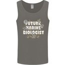 Future Marine Biologist Mens Vest Tank Top Charcoal