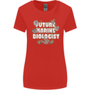 Future Marine Biologist Womens Wider Cut T-Shirt Red