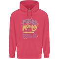 Future Mommy New Baby in Progress Pregnancy Childrens Kids Hoodie Heliconia