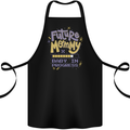 Future Mommy New Baby in Progress Pregnancy Cotton Apron 100% Organic Black