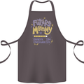 Future Mommy New Baby in Progress Pregnancy Cotton Apron 100% Organic Dark Grey