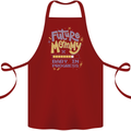 Future Mommy New Baby in Progress Pregnancy Cotton Apron 100% Organic Maroon