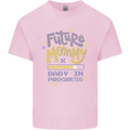 Future Mommy New Baby in Progress Pregnancy Mens Cotton T-Shirt Tee Top Light Pink