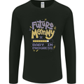 Future Mommy New Baby in Progress Pregnancy Mens Long Sleeve T-Shirt Black