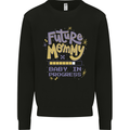 Future Mommy New Baby in Progress Pregnancy Mens Sweatshirt Jumper Black