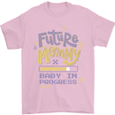 Future Mommy New Baby in Progress Pregnancy Mens T-Shirt 100% Cotton Light Pink