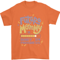 Future Mommy New Baby in Progress Pregnancy Mens T-Shirt 100% Cotton Orange
