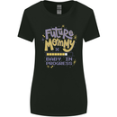 Future Mommy New Baby in Progress Pregnancy Womens Wider Cut T-Shirt Black