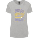 Future Mommy New Baby in Progress Pregnancy Womens Wider Cut T-Shirt Sports Grey
