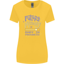 Future Mommy New Baby in Progress Pregnancy Womens Wider Cut T-Shirt Yellow