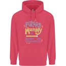Future Mummy New Baby in Progress Pregnancy Childrens Kids Hoodie Heliconia