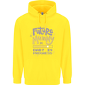 Future Mummy New Baby in Progress Pregnancy Childrens Kids Hoodie Yellow