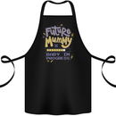 Future Mummy New Baby in Progress Pregnancy Cotton Apron 100% Organic Black