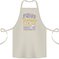 Future Mummy New Baby in Progress Pregnancy Cotton Apron 100% Organic Natural
