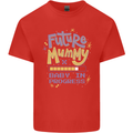 Future Mummy New Baby in Progress Pregnancy Mens Cotton T-Shirt Tee Top Red