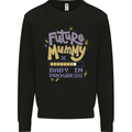 Future Mummy New Baby in Progress Pregnancy Mens Sweatshirt Jumper Black