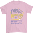 Future Mummy New Baby in Progress Pregnancy Mens T-Shirt 100% Cotton Light Pink
