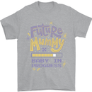 Future Mummy New Baby in Progress Pregnancy Mens T-Shirt 100% Cotton Sports Grey