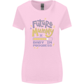Future Mummy New Baby in Progress Pregnancy Womens Wider Cut T-Shirt Light Pink