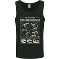 Future Palaeontologist Dinosaurs T-Rex Mens Vest Tank Top Black