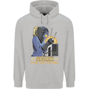 Future Spark Female Welder Welding Childrens Kids Hoodie Sports Grey