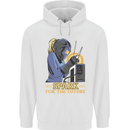 Future Spark Female Welder Welding Childrens Kids Hoodie White