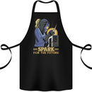 Future Spark Female Welder Welding Cotton Apron 100% Organic Black