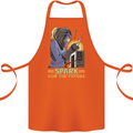 Future Spark Female Welder Welding Cotton Apron 100% Organic Orange