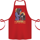 Future Spark Female Welder Welding Cotton Apron 100% Organic Red