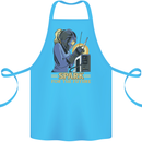 Future Spark Female Welder Welding Cotton Apron 100% Organic Turquoise