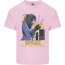 Future Spark Female Welder Welding Kids T-Shirt Childrens Light Pink