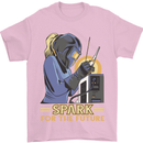 Future Spark Female Welder Welding Mens T-Shirt 100% Cotton Light Pink