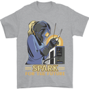 Future Spark Female Welder Welding Mens T-Shirt 100% Cotton Sports Grey