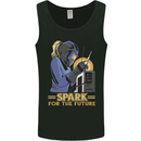 Future Spark Female Welder Welding Mens Vest Tank Top Black