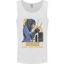 Future Spark Female Welder Welding Mens Vest Tank Top White