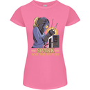 Future Spark Female Welder Welding Womens Petite Cut T-Shirt Azalea