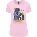 Future Spark Female Welder Welding Womens Wider Cut T-Shirt Light Pink
