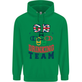 GB Drinking Team Funny Stag Do Doo Beer Childrens Kids Hoodie Irish Green