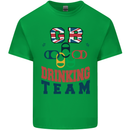 GB Drinking Team Funny Stag Do Doo Beer Mens Cotton T-Shirt Tee Top Irish Green