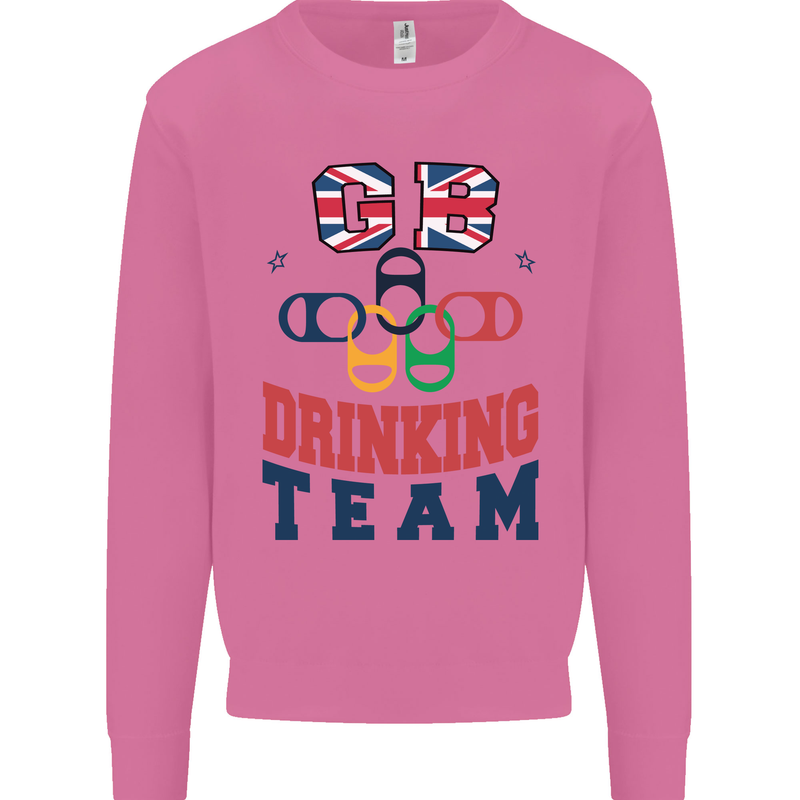 GB Drinking Team Funny Stag Do Doo Beer Mens Sweatshirt Jumper Azalea