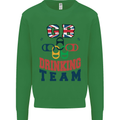 GB Drinking Team Funny Stag Do Doo Beer Mens Sweatshirt Jumper Irish Green