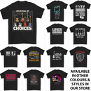 Guitar T-Shirt Mens Electric Acoustic Bass Funny Music Tshirt Tee Top 3