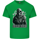 Game Zone Special Forces Video Game Skull Mens Cotton T-Shirt Tee Top Irish Green