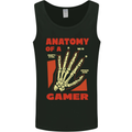 Gamer Anatomy Funny Gaming Video Games Mens Vest Tank Top Black