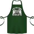 Gamer Wife Left Me Video Games Funny Gaming Cotton Apron 100% Organic Forest Green
